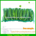 PE raschel vegetable sack for potatoes, mesh produce sacks,